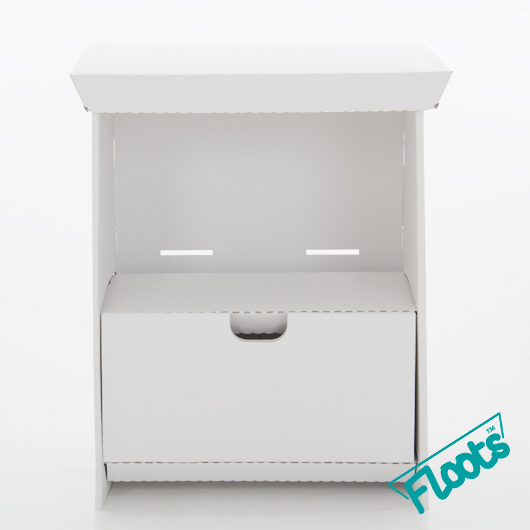 Small Drawer Unit in White